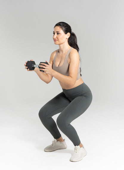 Desi Side Pocket Leggings - Green