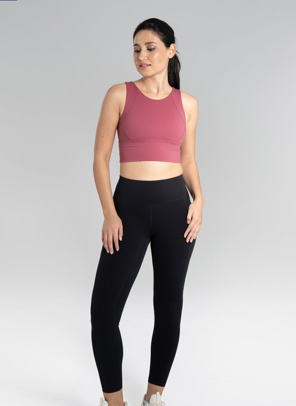 Desi Side Pocket Leggings - Black