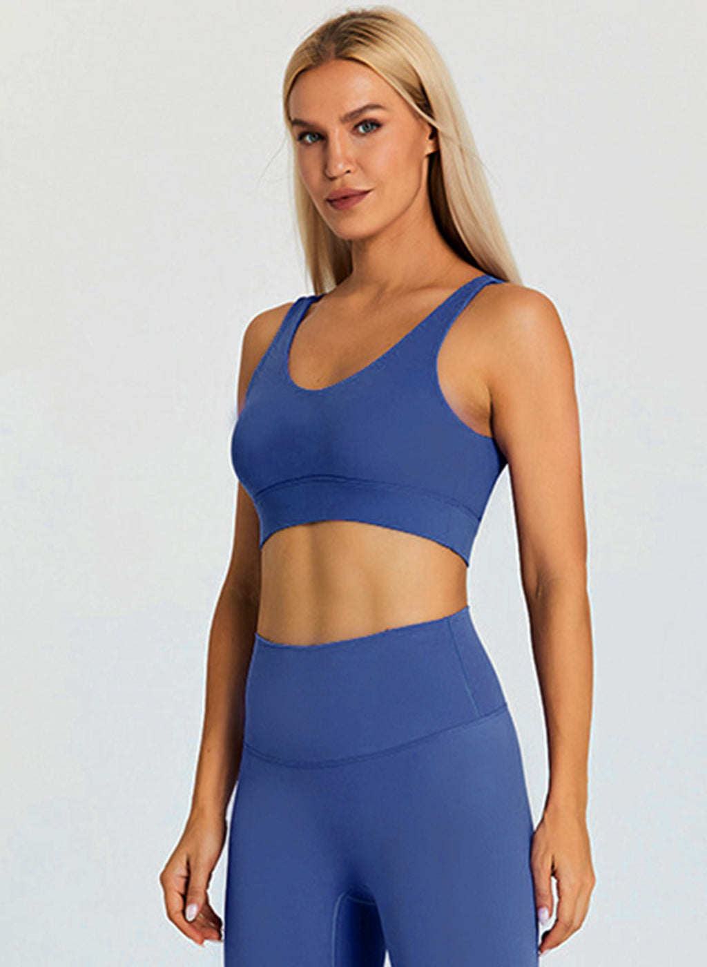 Olivia Performance Bra - Ink Blue