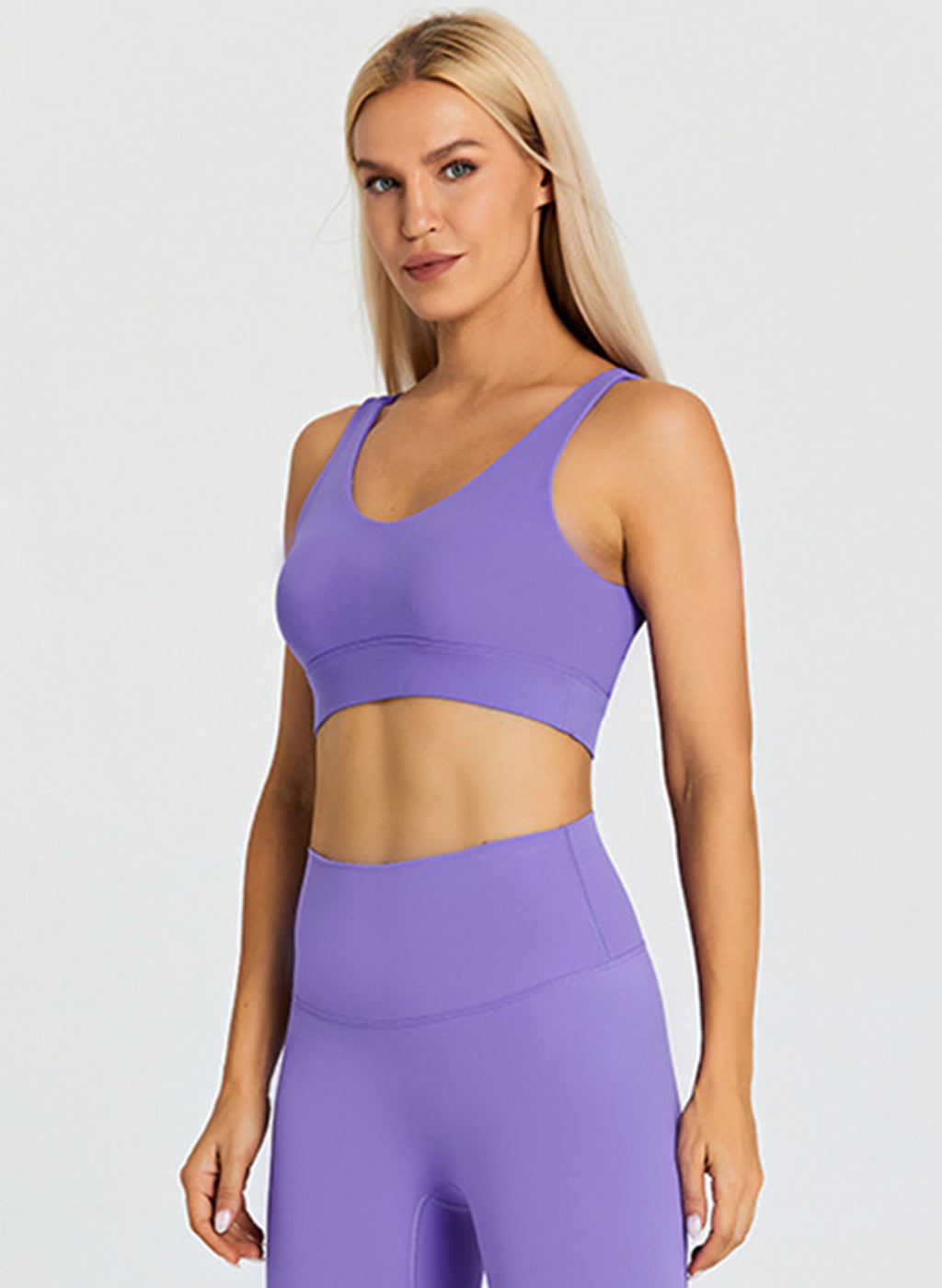 Olivia Performance Bra - Lavender