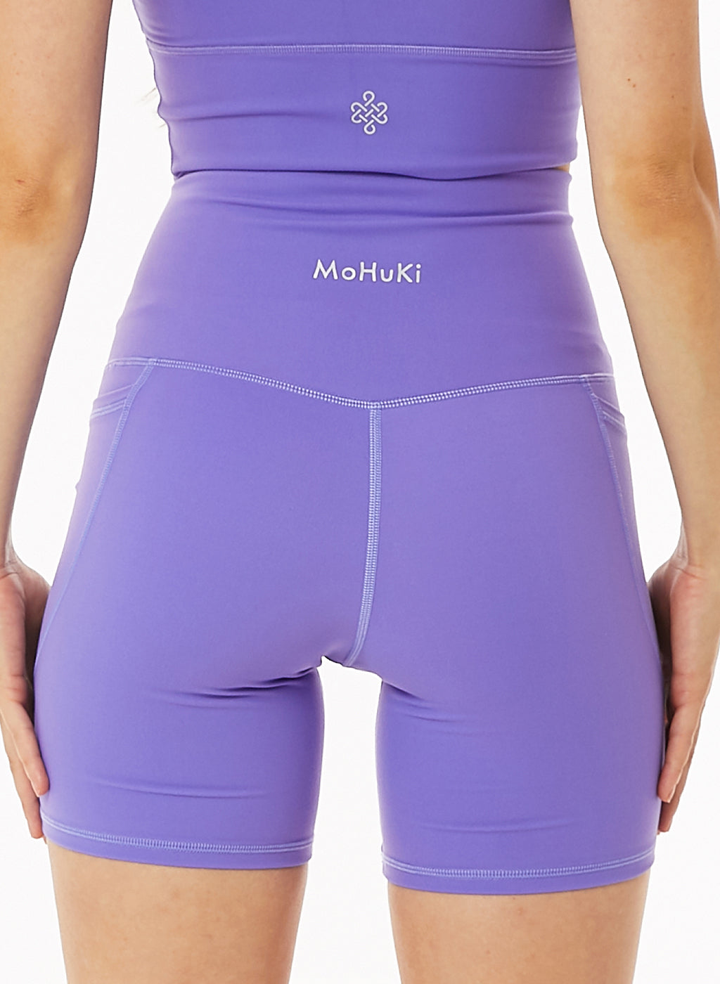 Olivia Side Pocket Shorts - Lavender