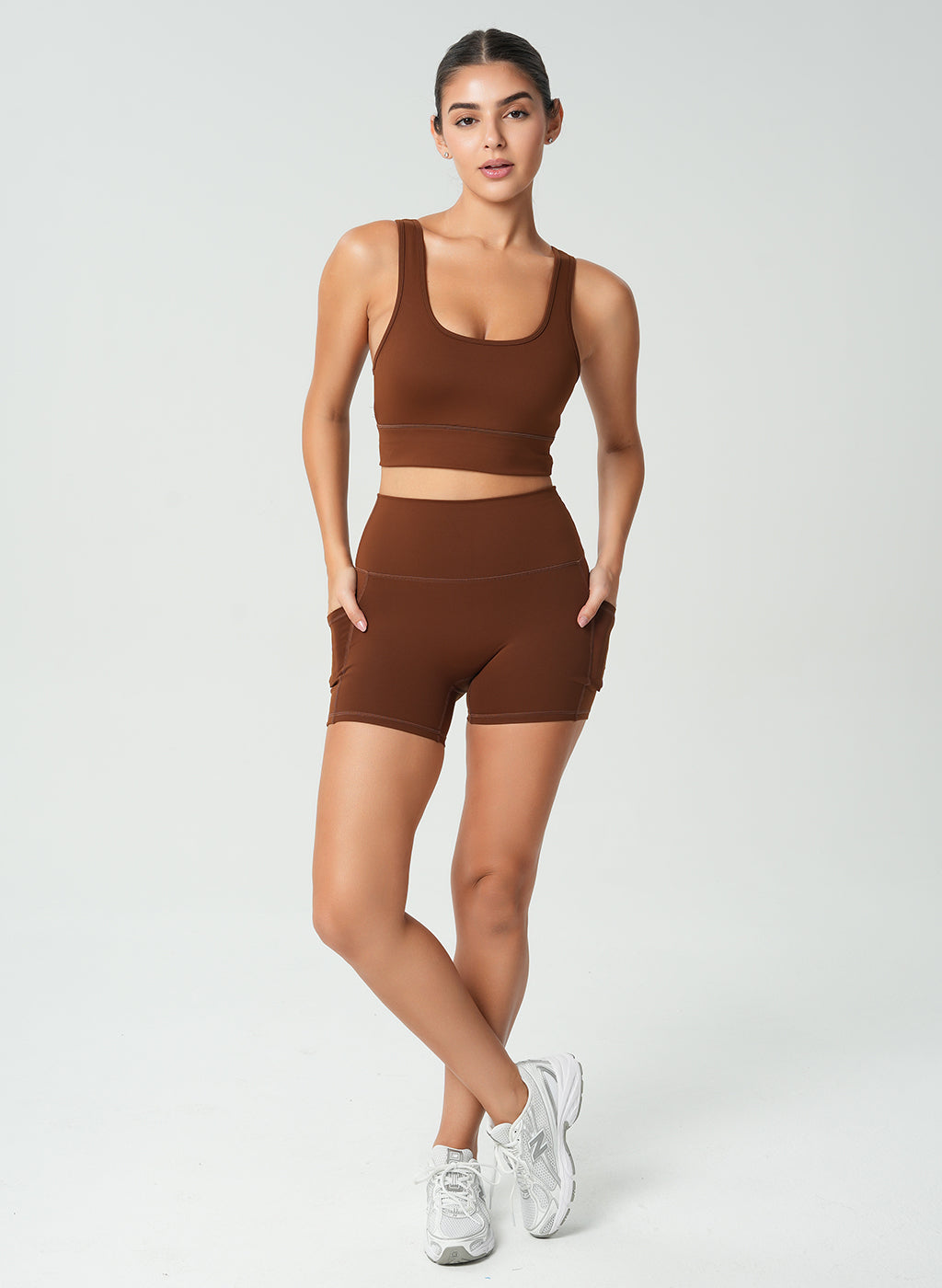 Levi Side Pocket Shorts - Chocolate