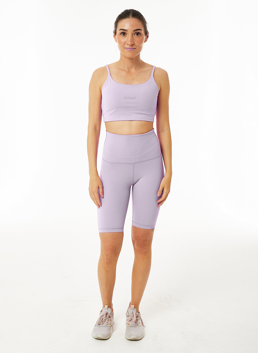 Billie Biker High Waist Short - Lilac Purple