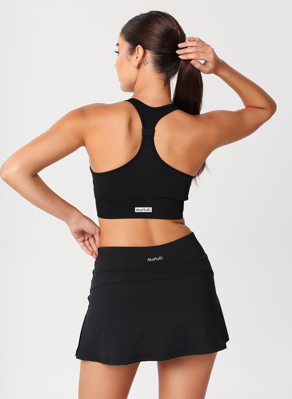 Isla Tennis Skirt - Black