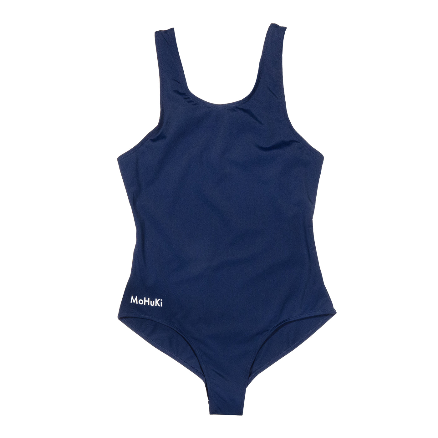 Girls Performance Racer Back Swimsuit – Navy-Mohuki