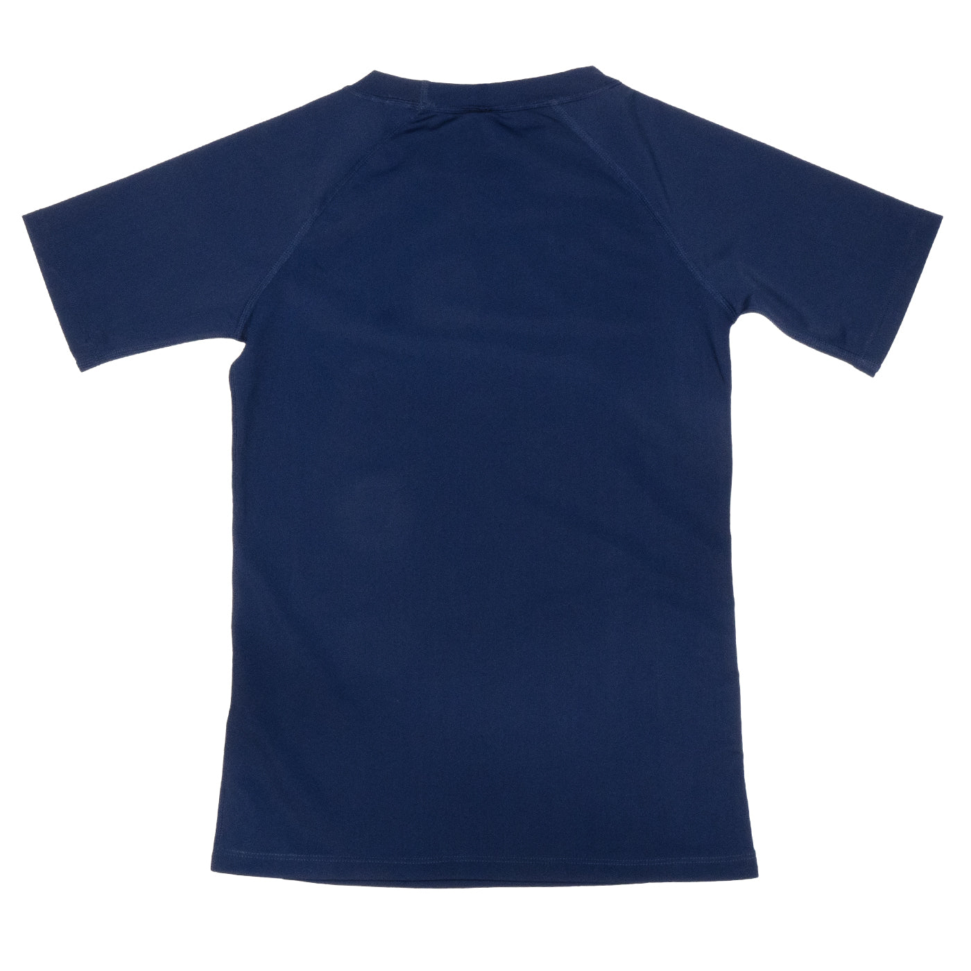 Kids Rashguard Sun Protectant T-Shirt - Navy/Orange