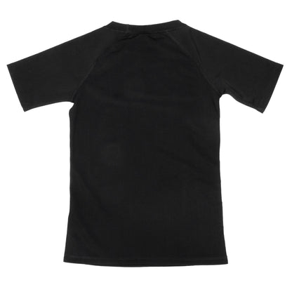 Kids Rashguard Sun Protectant T-Shirt - Black/Blue