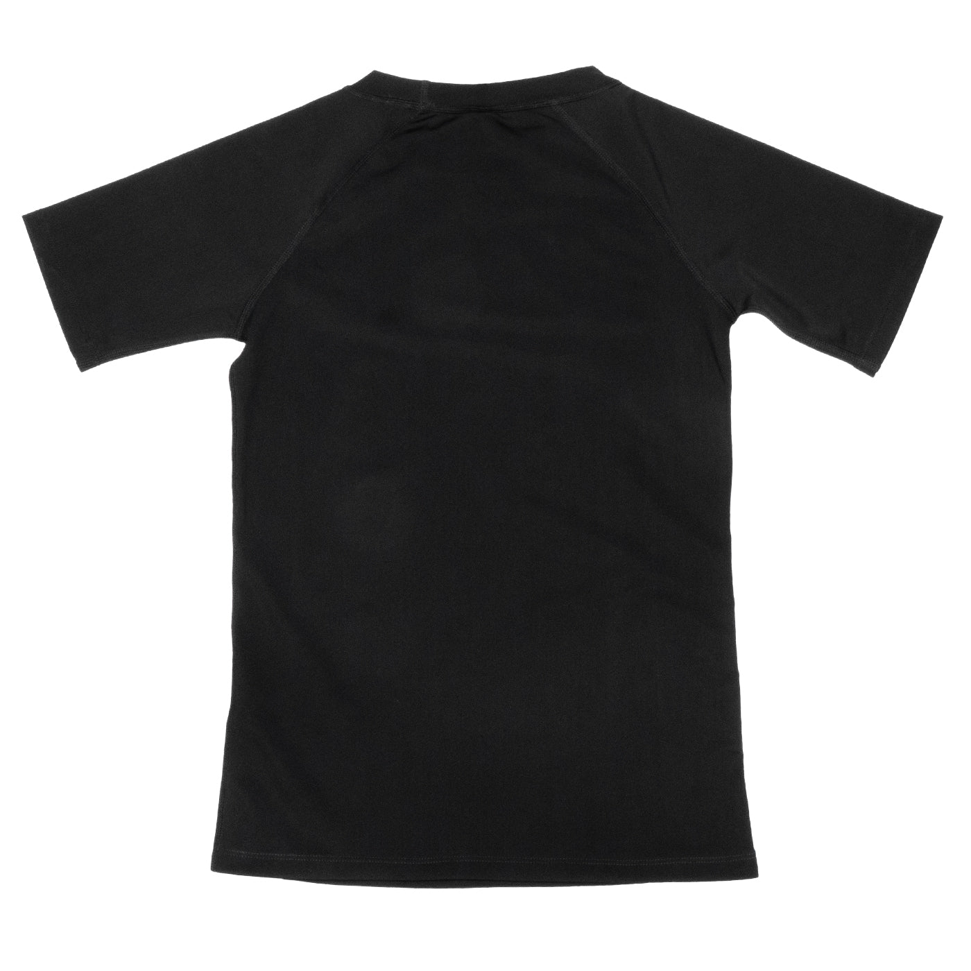 Kids Rashguard Sun Protectant T-Shirt - Black/Blue-Mohuki