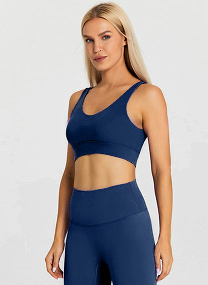 Olivia Performance Bra - Midnight Blue