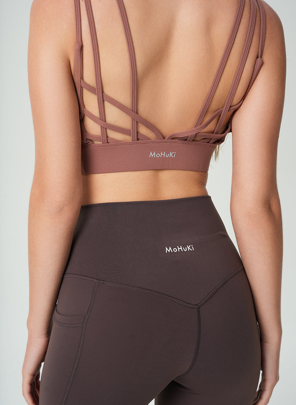 Lily Side Pocket Leggings - Dark Chocolate