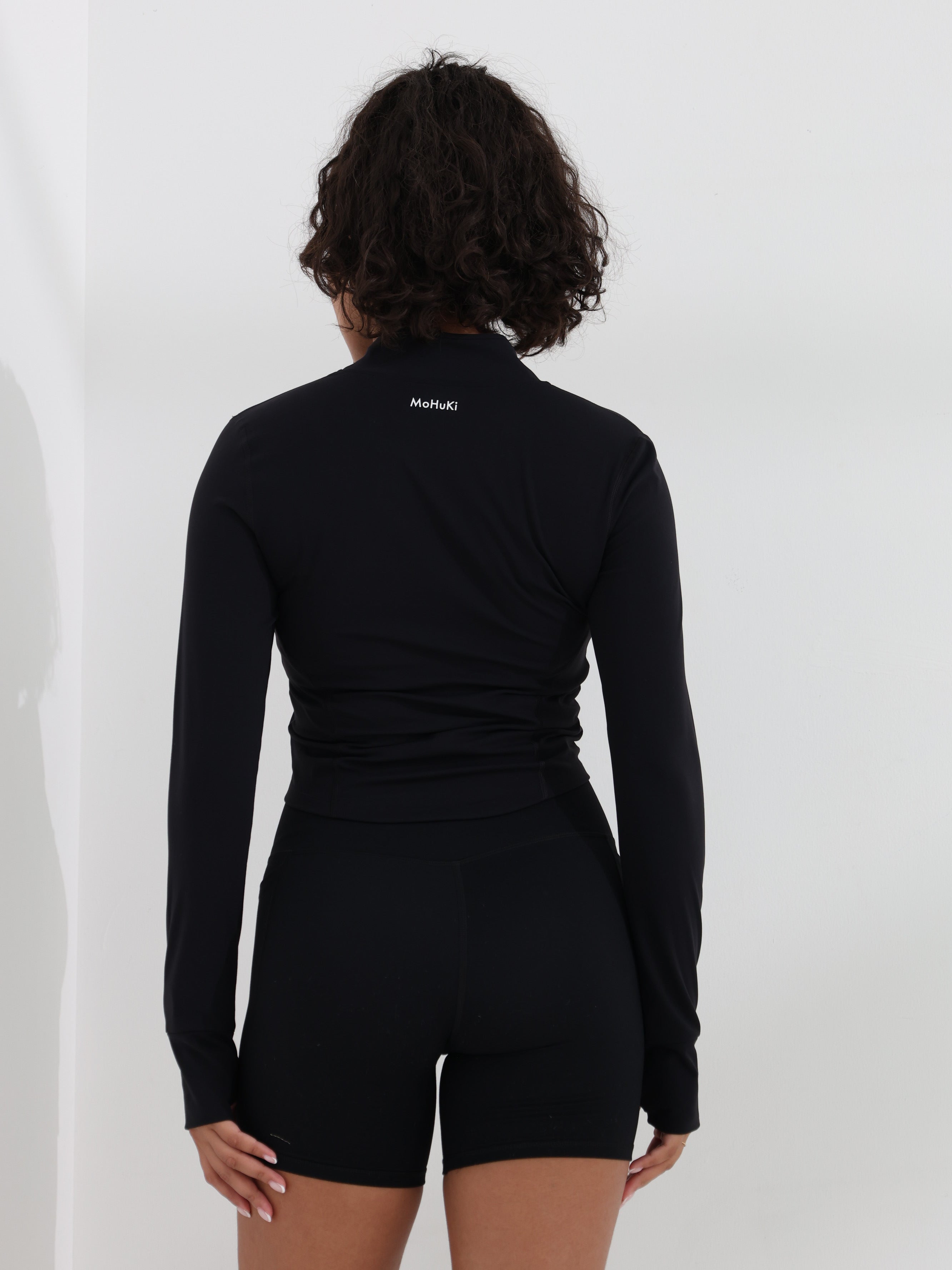 Olivia Side Pocket Shorts - Black