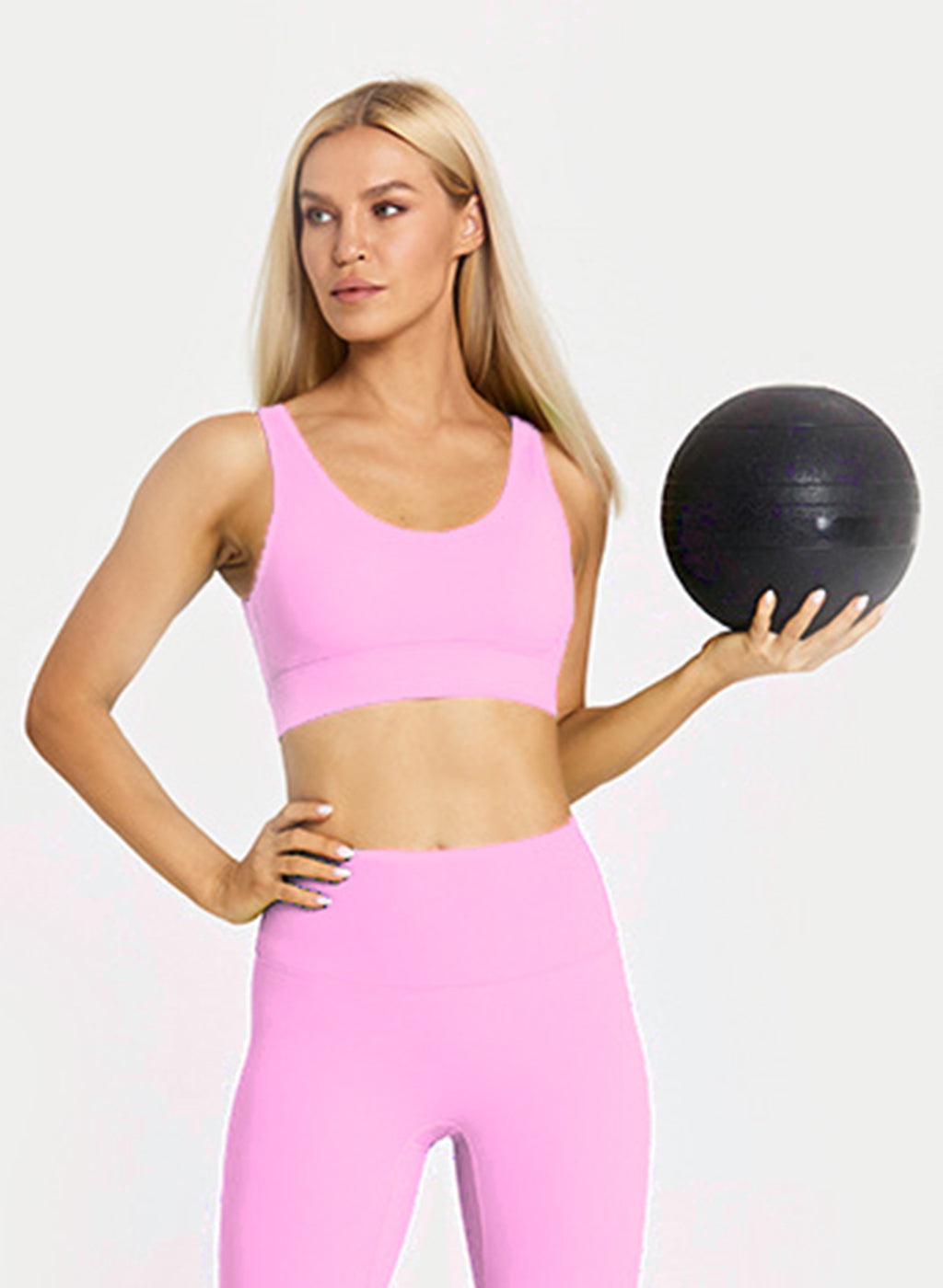 Olivia Performance Bra - Pink