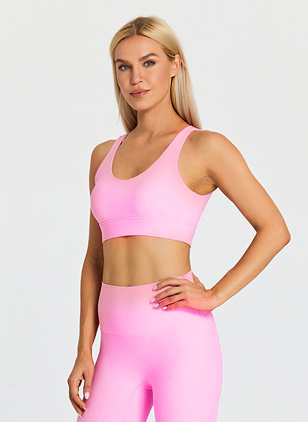 Olivia Performance Bra - Pink