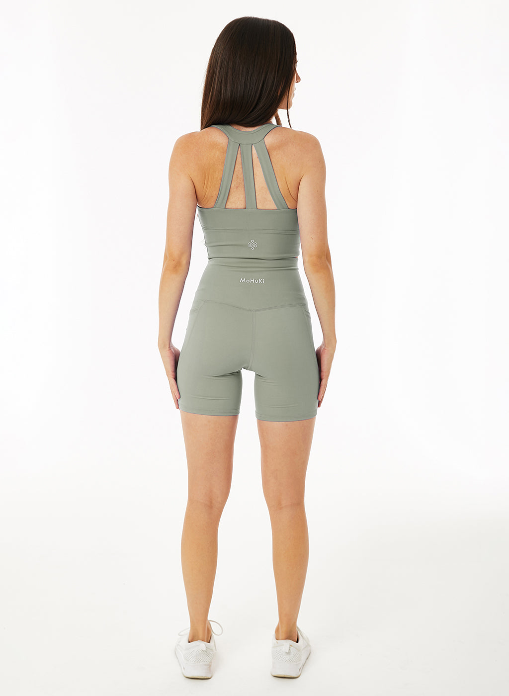 Olivia Side Pocket Shorts - Stone