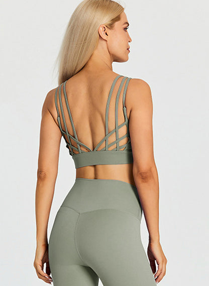 Olivia Performance Bra - Stone