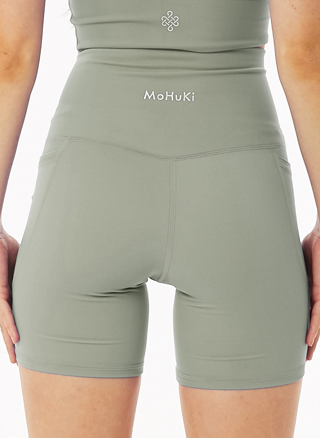 Olivia Side Pocket Shorts - Stone