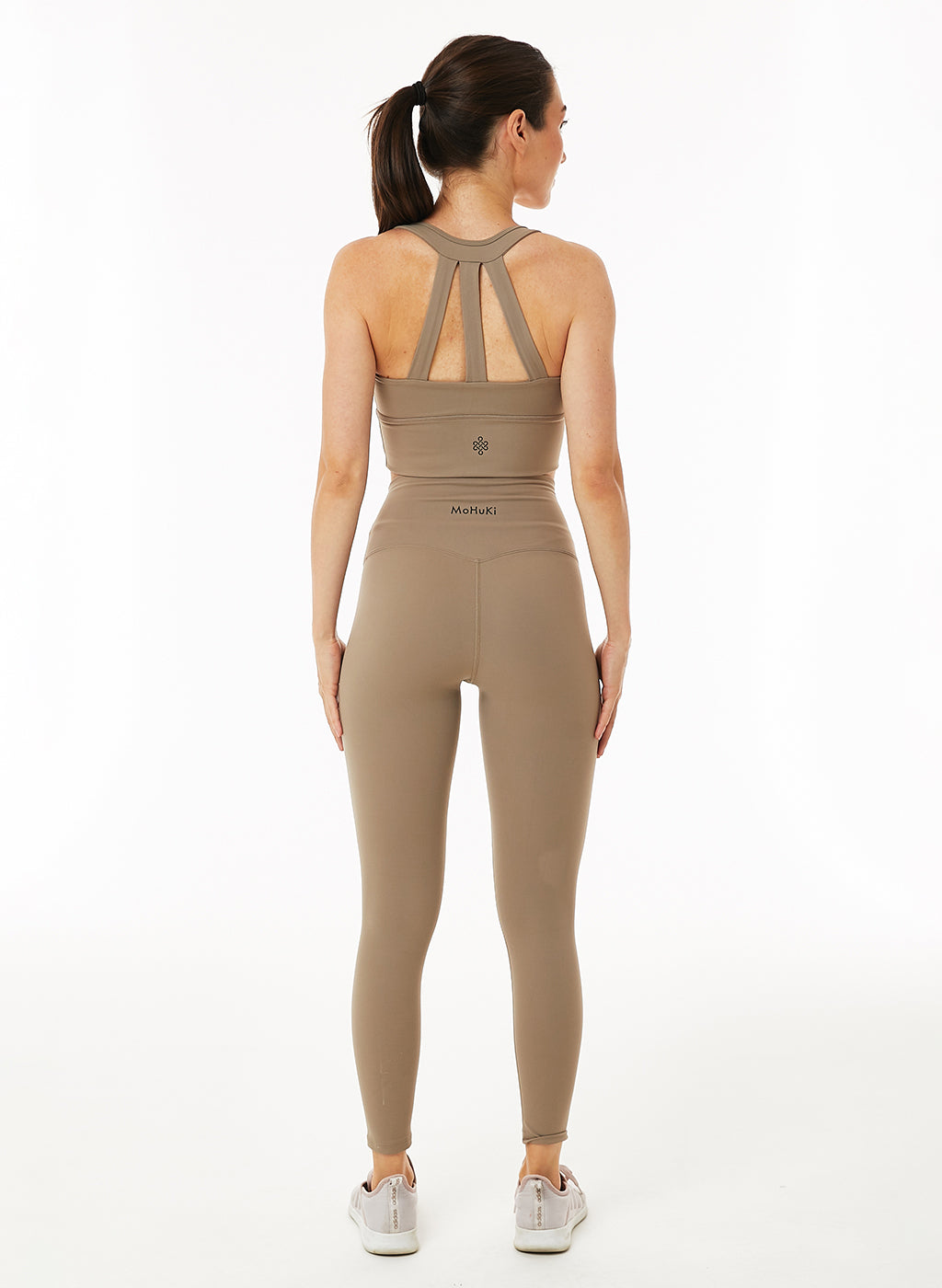 Olivia High Waisted Legging - Stone