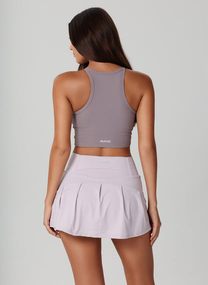 Summer Ribbed Tank - Purple