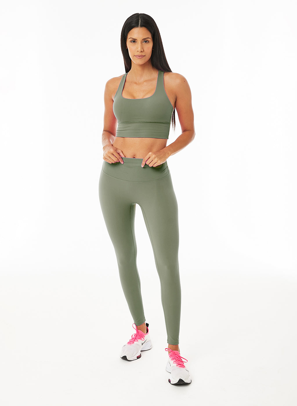 Olivia High Waisted Legging - Tawny