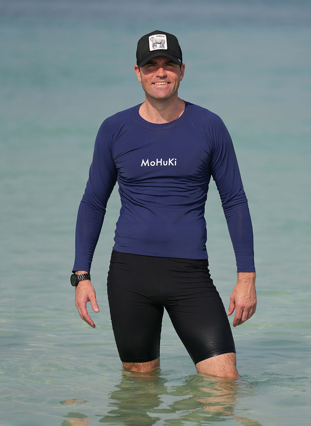 Rashguard Sun Protectant Long Sleeve– Navy