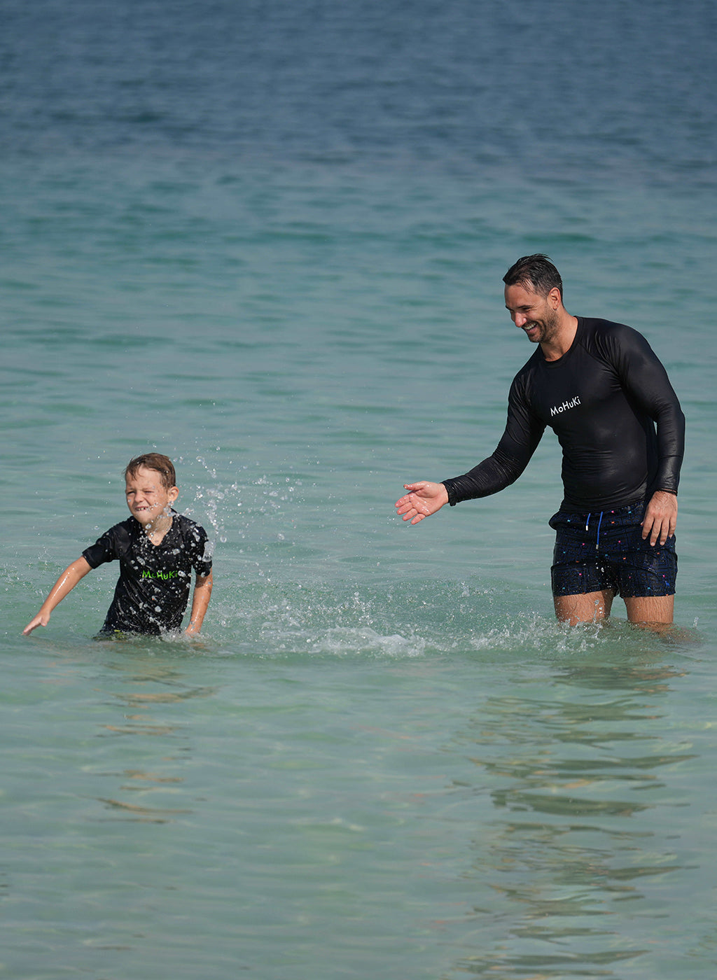 Rashguard Sun Protectant Long Sleeve– Navy-Mohuki
