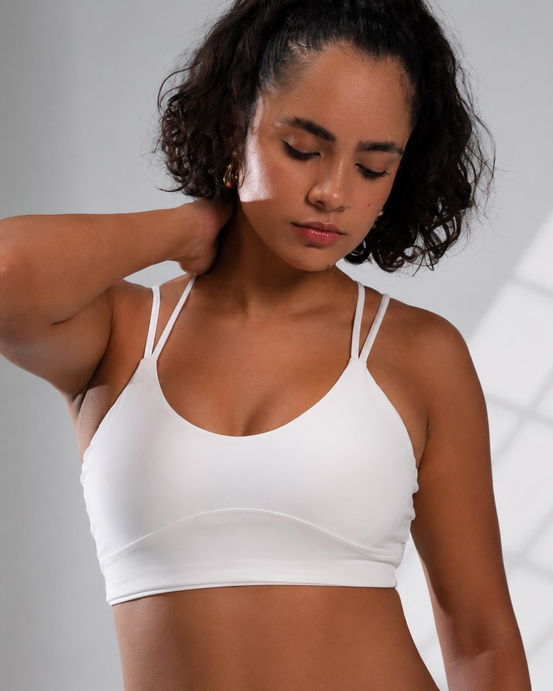 Active Bust Sculpt Bra - White