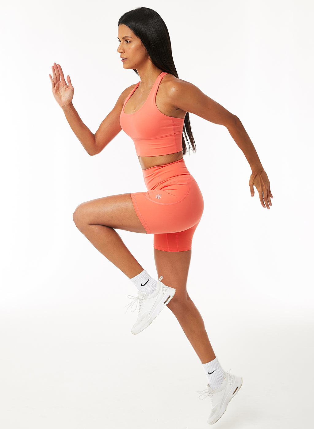 Olivia Side Pocket Shorts - Watermelon