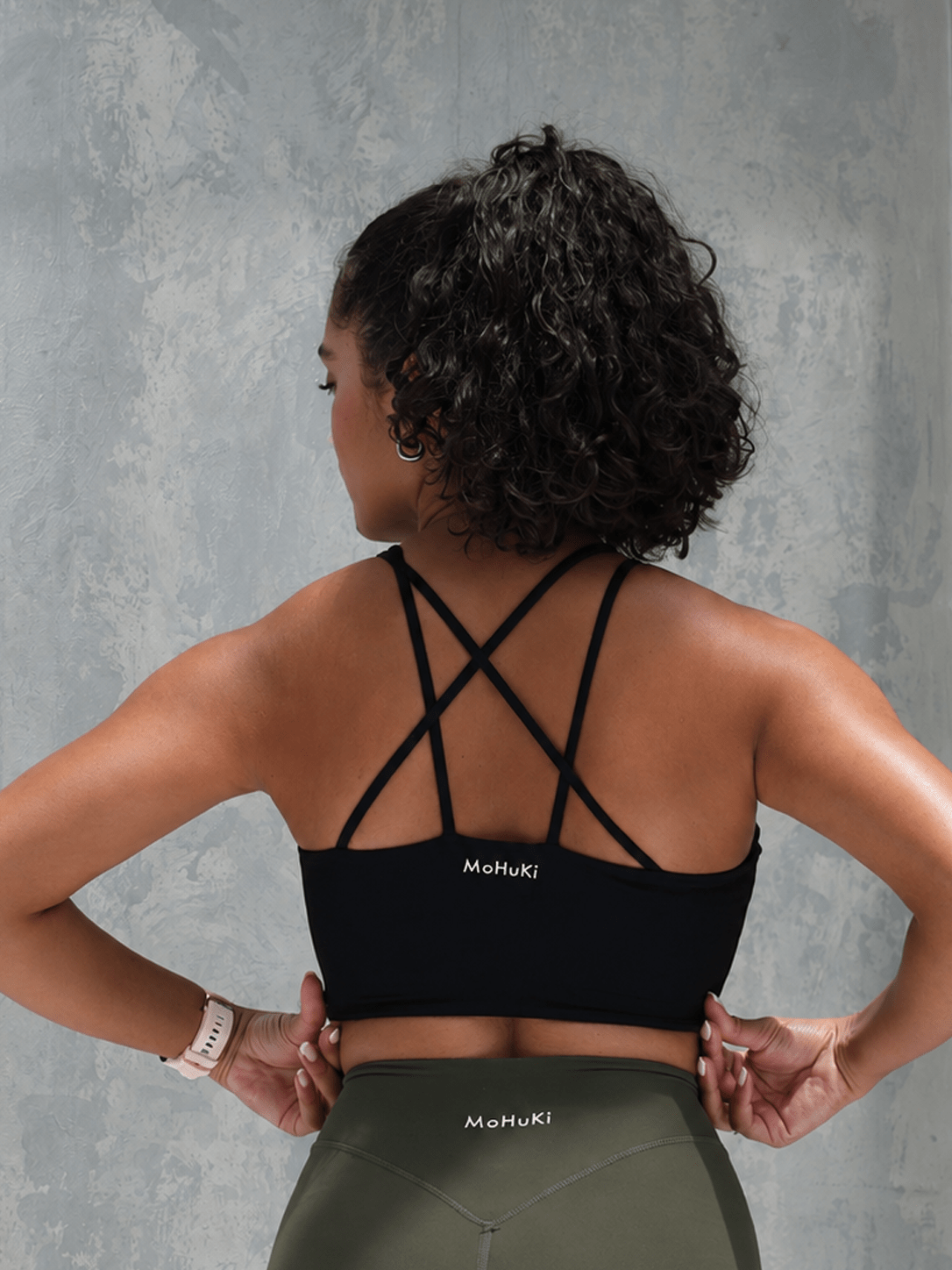 Active Bust Sculpt Bra - Black - MohukiSSports Bras