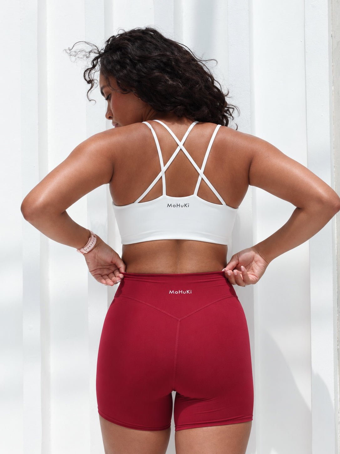 Active Bust Sculpt Bra - White - MohukiSSports Bras
