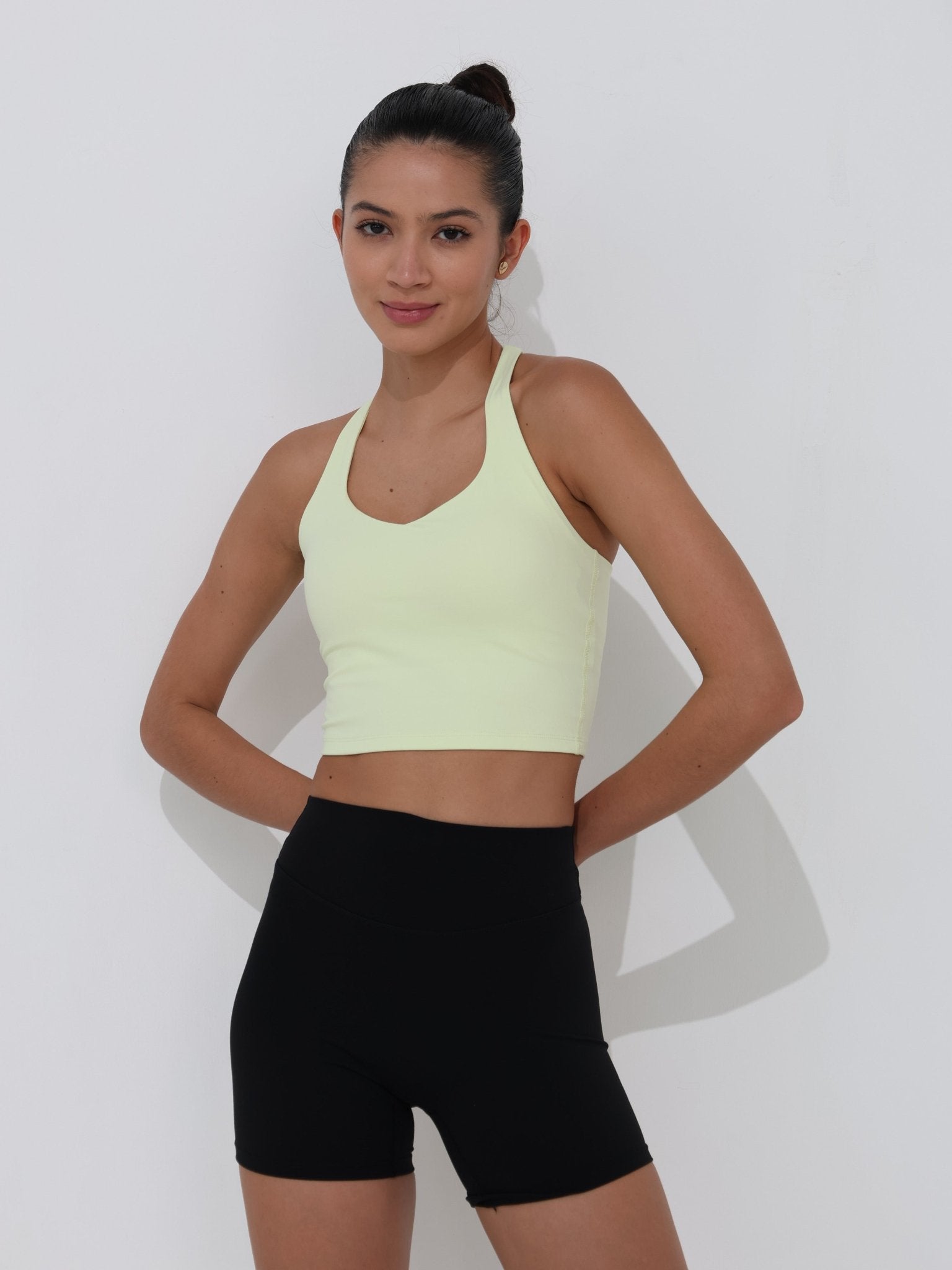 Active Crossback Tank - Light Green - MohukiXSTank Tops