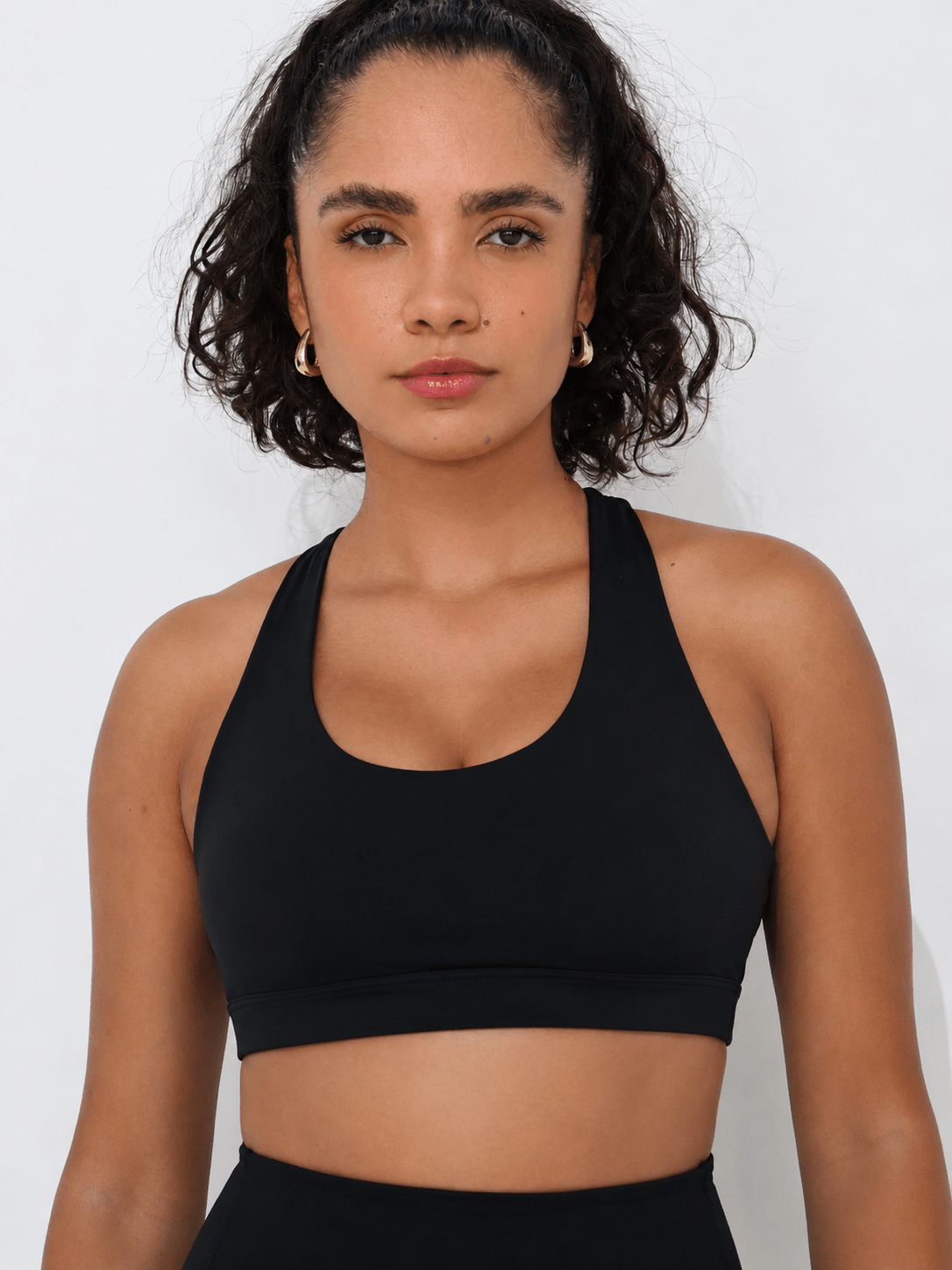 Active Low Crossback Bra - Black - MohukiXSSports Bras