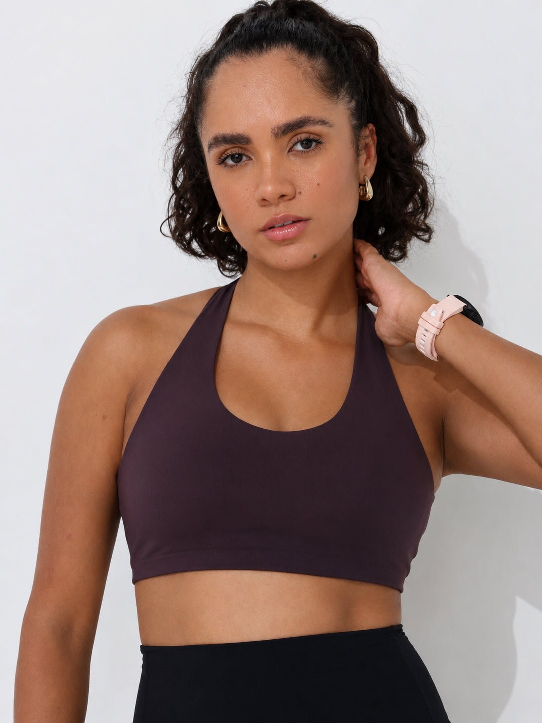 Active Low Crossback Bra - Purple - MohukiXSSports Bras