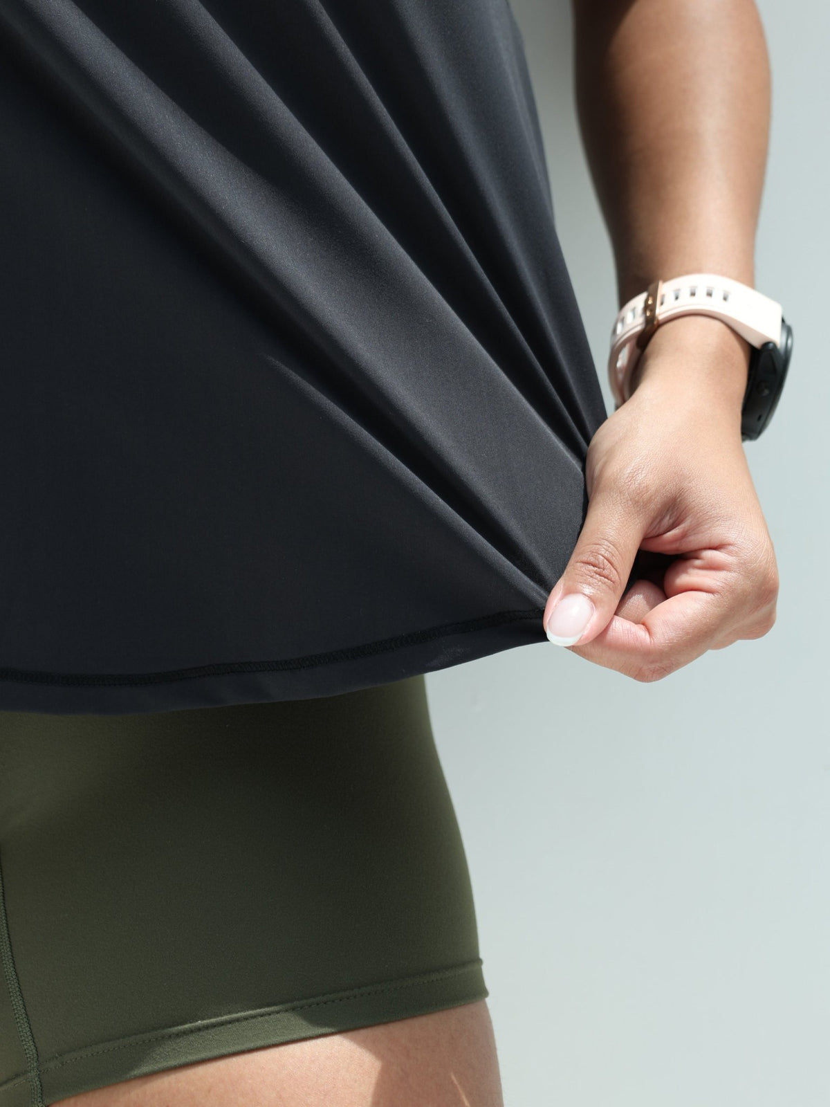 Active Short Sleeve Top - Black - MohukiXSTank Tops