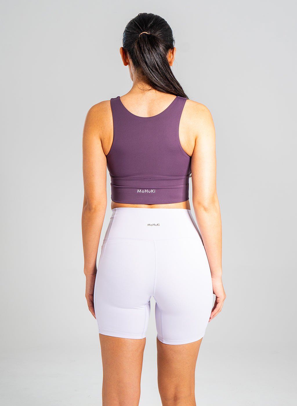 Andie Biker Shorts - Light Purple - MohukiXSShorts