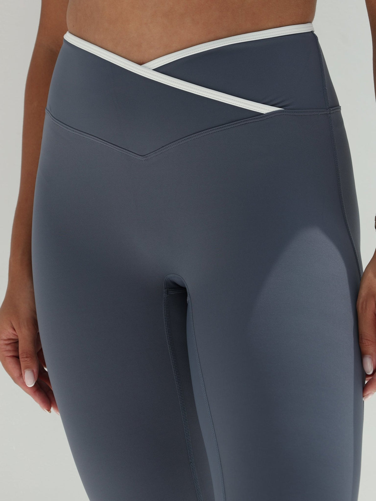 Contour Active Flare - Blue Grey - MohukiXSPants