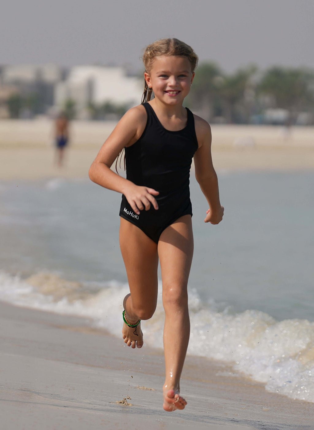 Girls Performance Racer Back Swimsuit – Black - Mohuki4Swimming