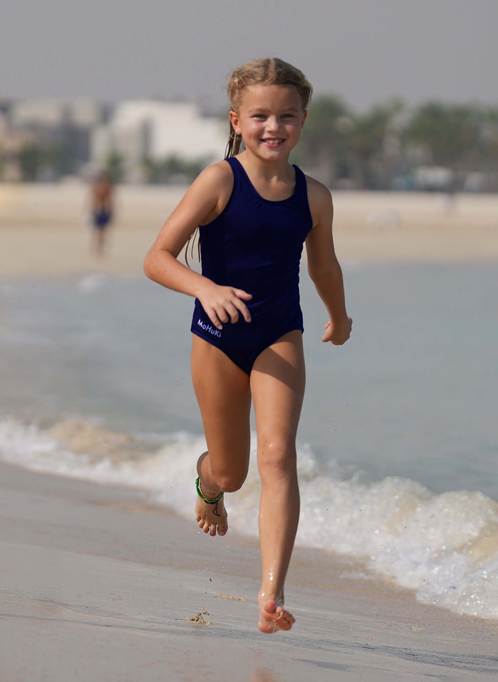 Girls Performance Racer Back Swimsuit – Navy - Mohuki4Swimming
