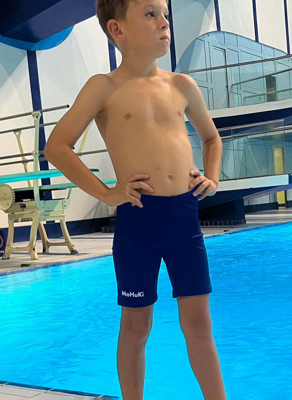 Boys Performance Jammers – Navy