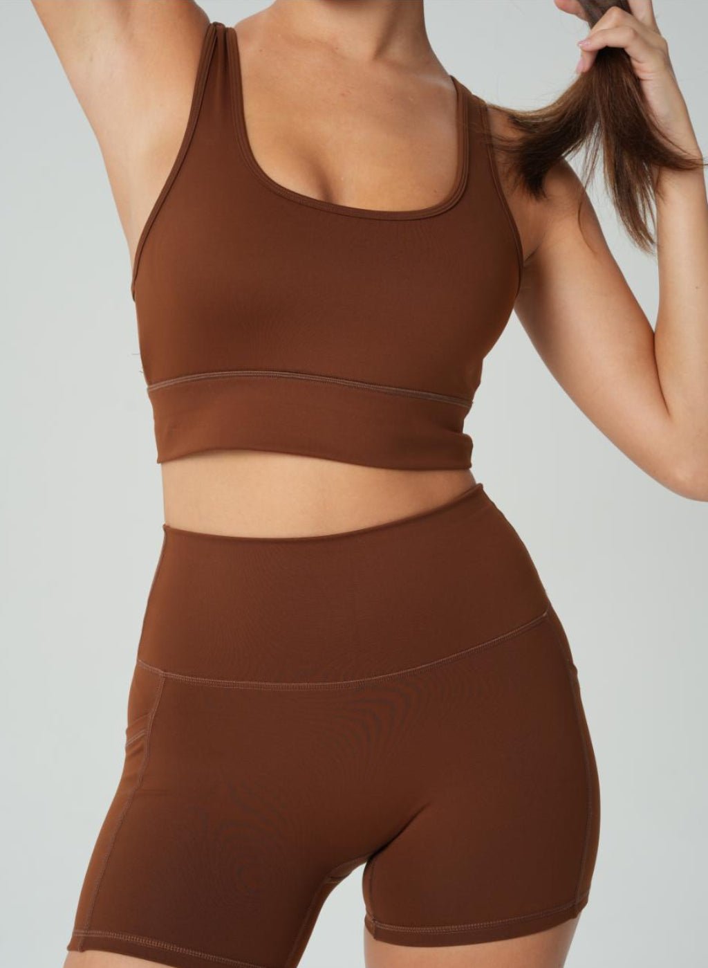 Levi Comfort Bra - Chocolate - MohukiXSSports Bras