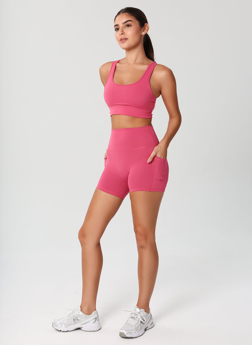 Levi Comfort Bra - Hot Pink - MohukiXSSports Bras