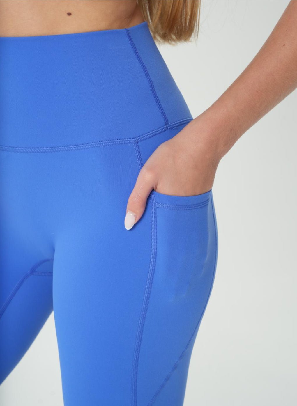 Lily Side Pocket Leggings - Dark Blue - MohukiXSLeggings