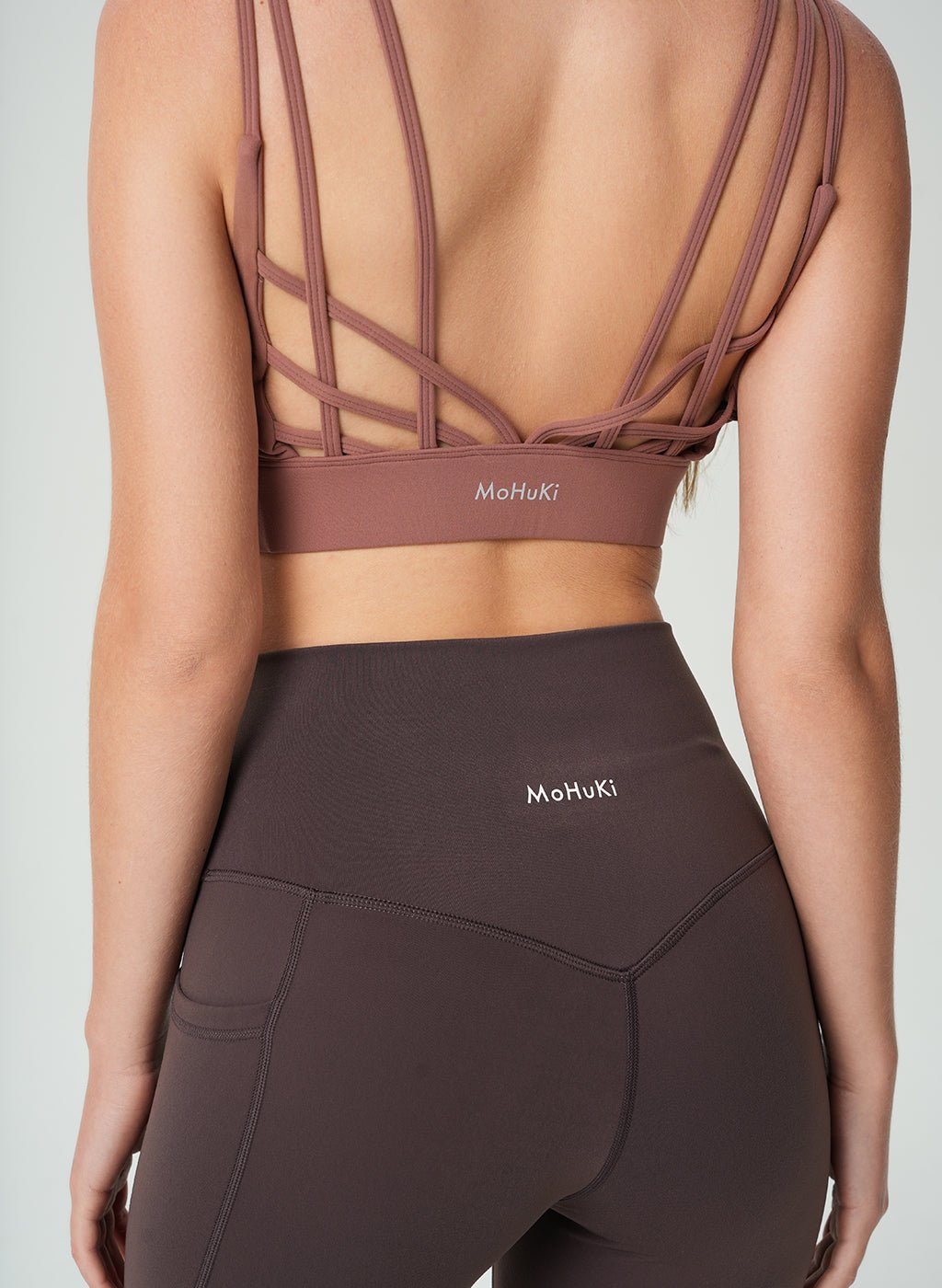 Lily Side Pocket Leggings - Dark Chocolate - MohukiXSLeggings