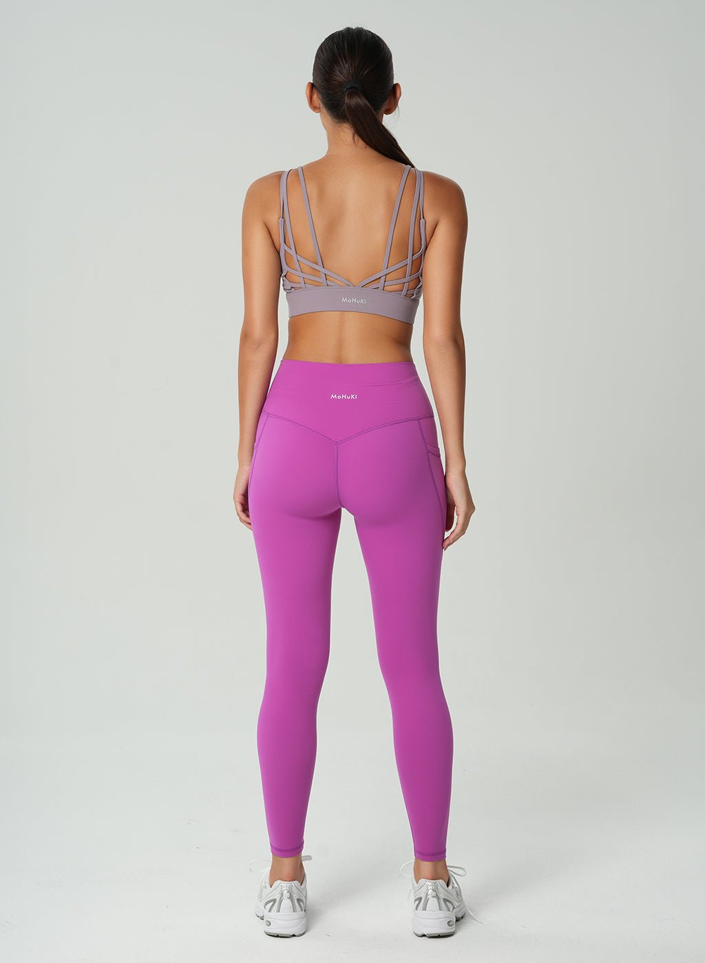 Lily Side Pocket Leggings - Violet - MohukiXSLeggings