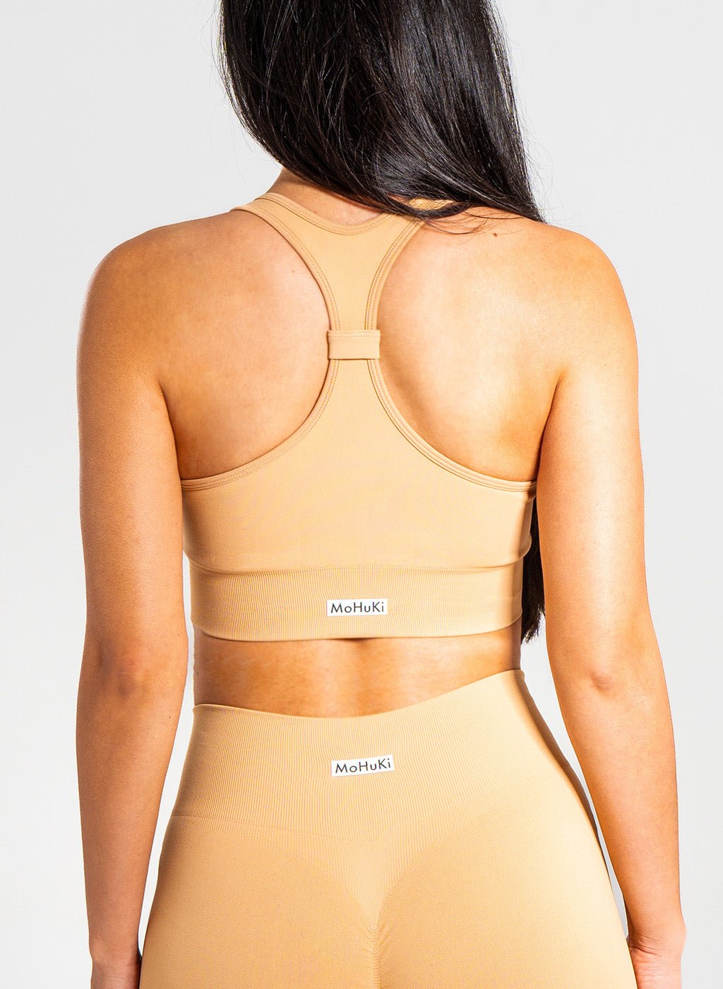 Lyla Collection - Racer Bra - Khaki - MohukiSSports Bras