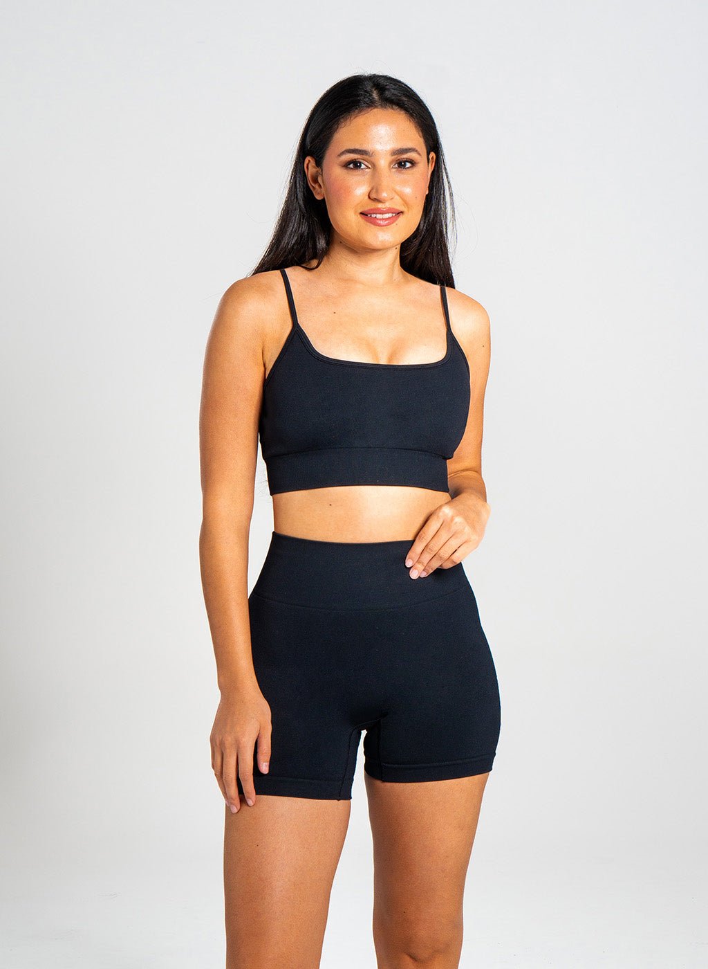 Lyla Collection - Sling Bra - Black - MohukiSSports Bras