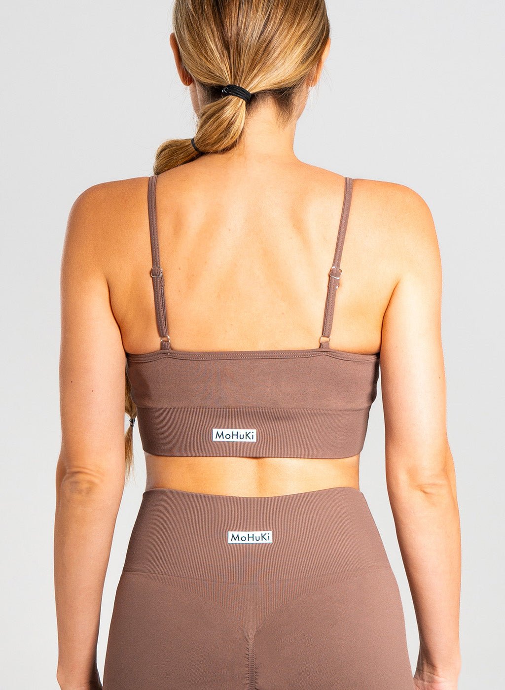 Lyla Collection - Sling Bra - Brown - MohukiSSports Bras