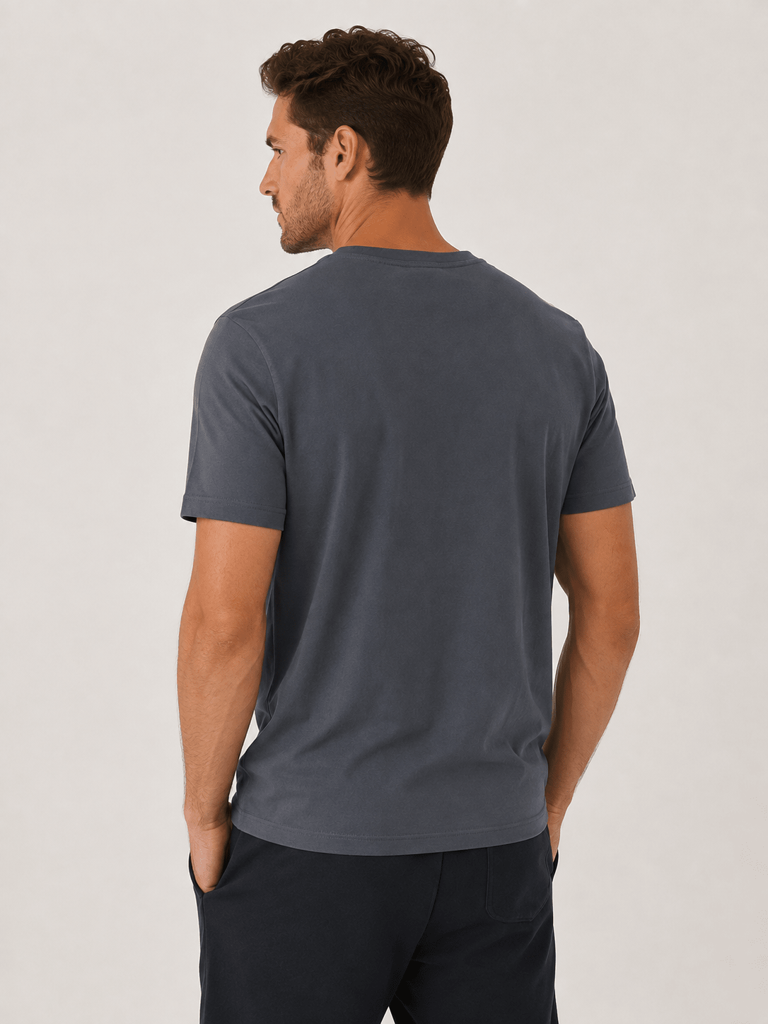 Mens Cotton T-Shirt Charcoal - MohukiST-Shirts