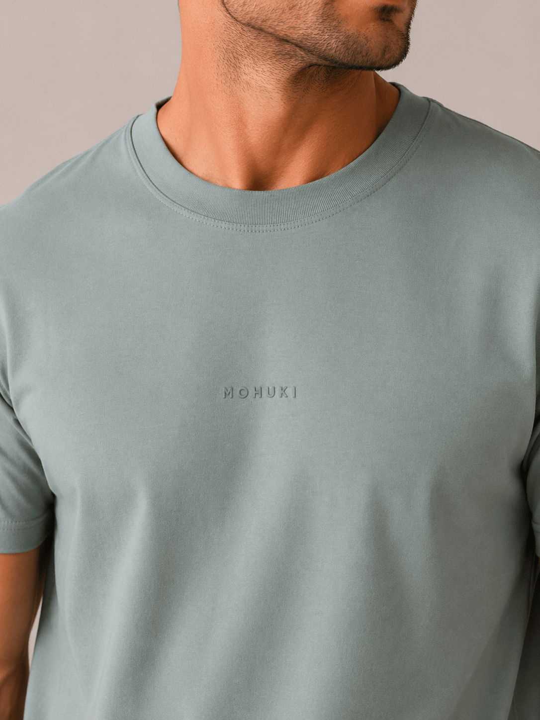 Mens Cotton T-Shirt Green - MohukiST-Shirts