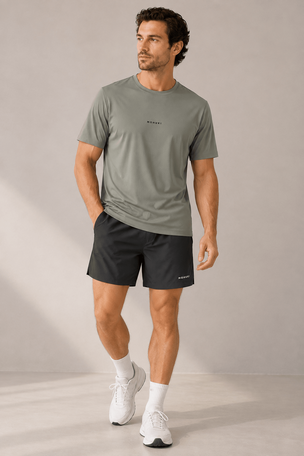 Mens Lightweight Sport Short - Black - MohukiXSMen Shorts