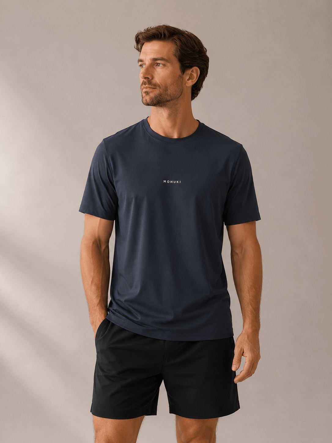 Mens Sports T-Shirt Navy - MohukiST-Shirts